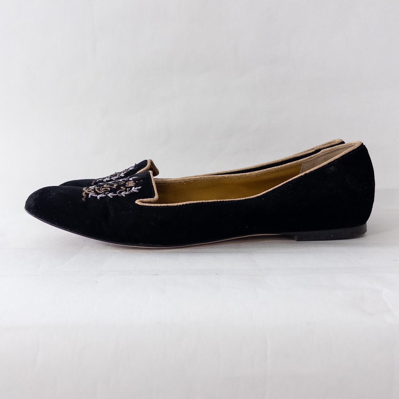 Dolce & Gabbana Velvet Loafers