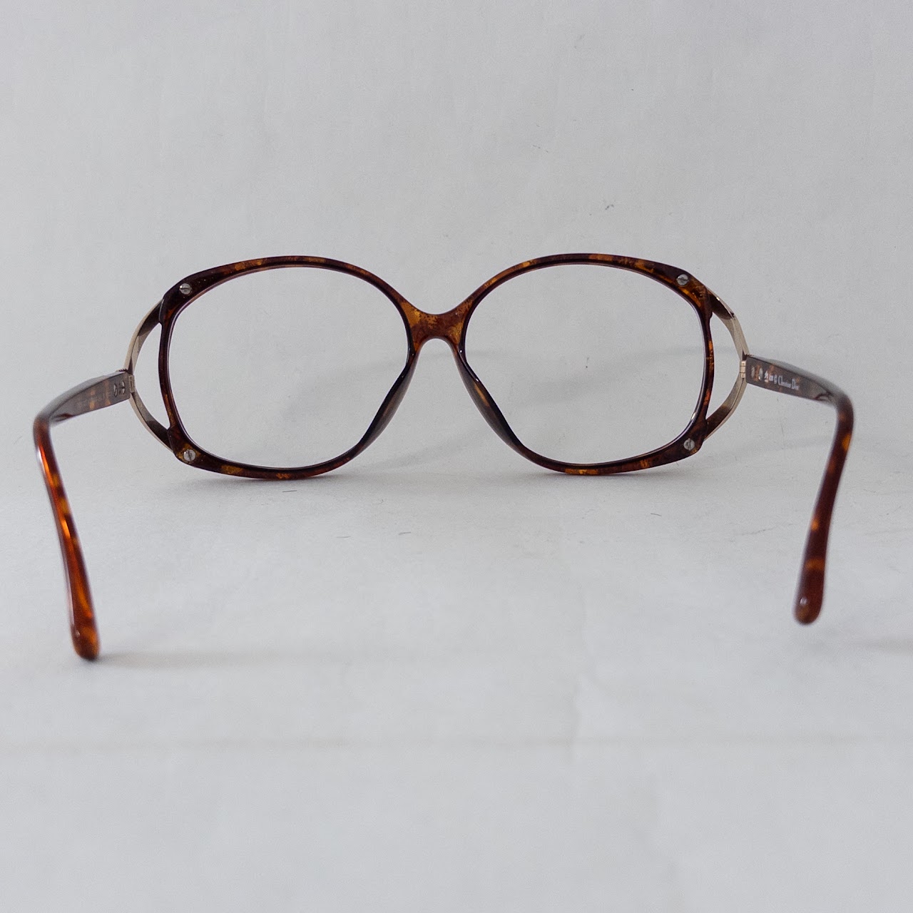 Christian Dior Faux Tortoiseshell Eyeglasses