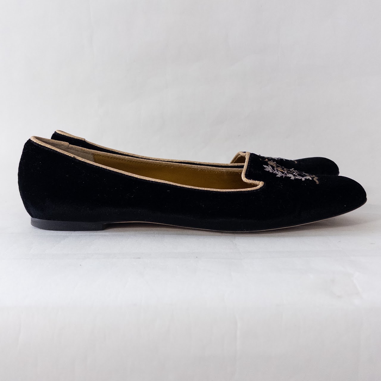 Dolce & Gabbana Velvet Loafers