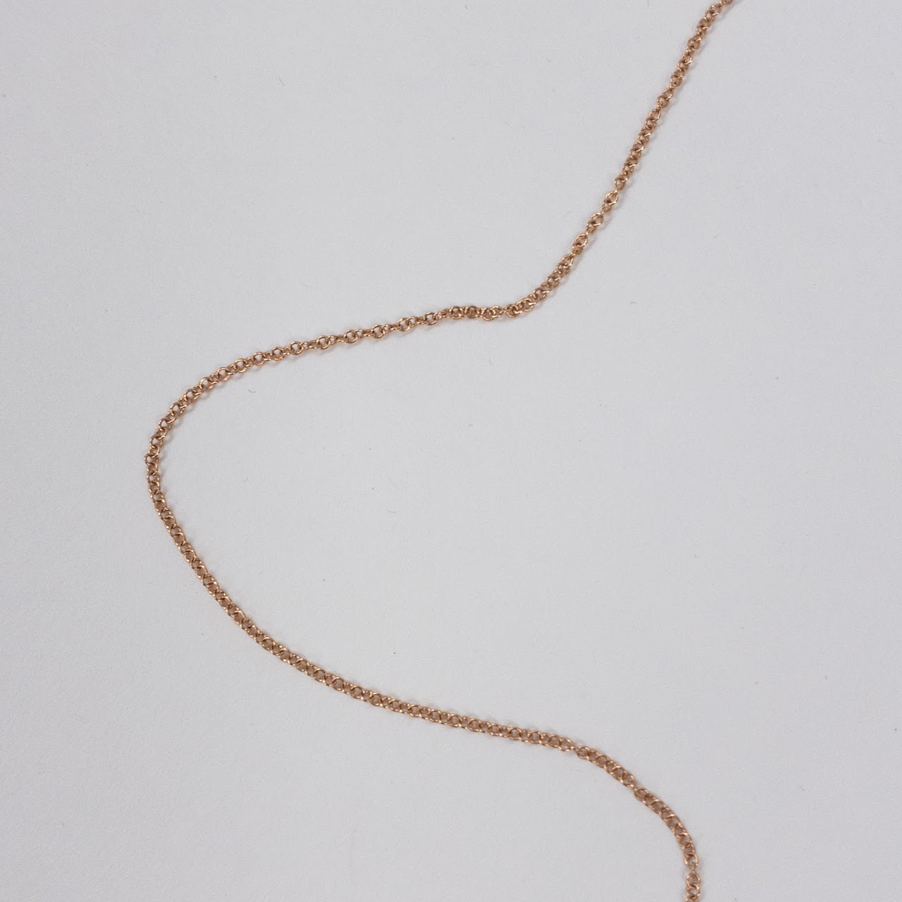 14K Rose Gold Meira T Necklace with Four Graduated Dangles