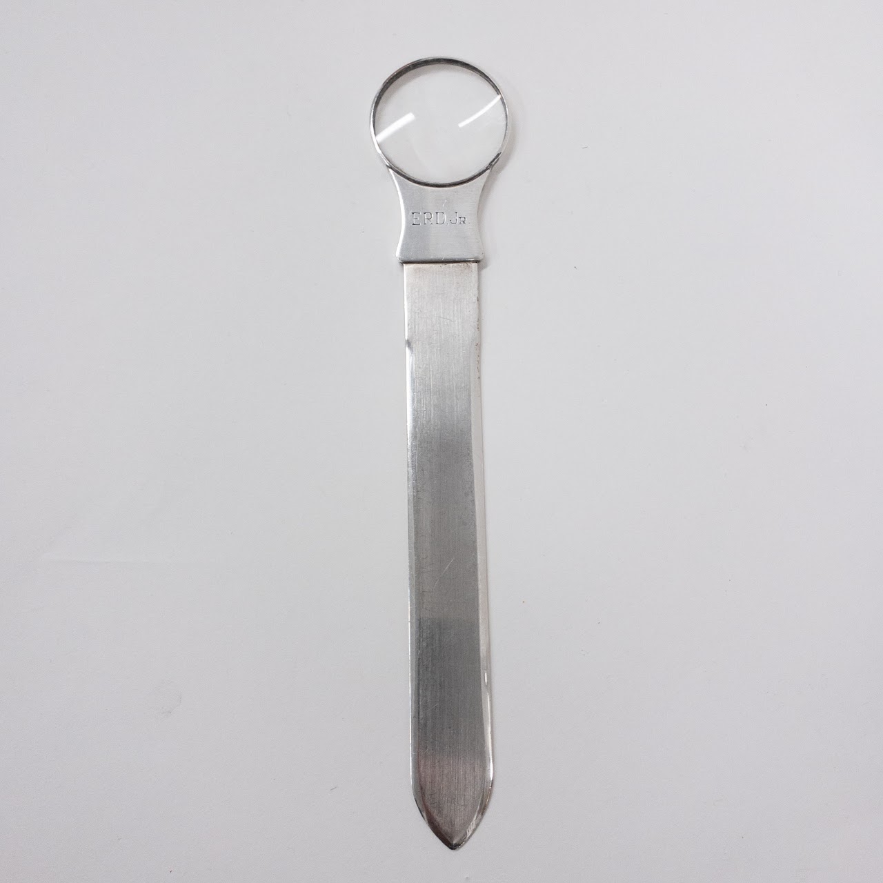 Cartier Sterling Silver Letter Opener and Magnifier