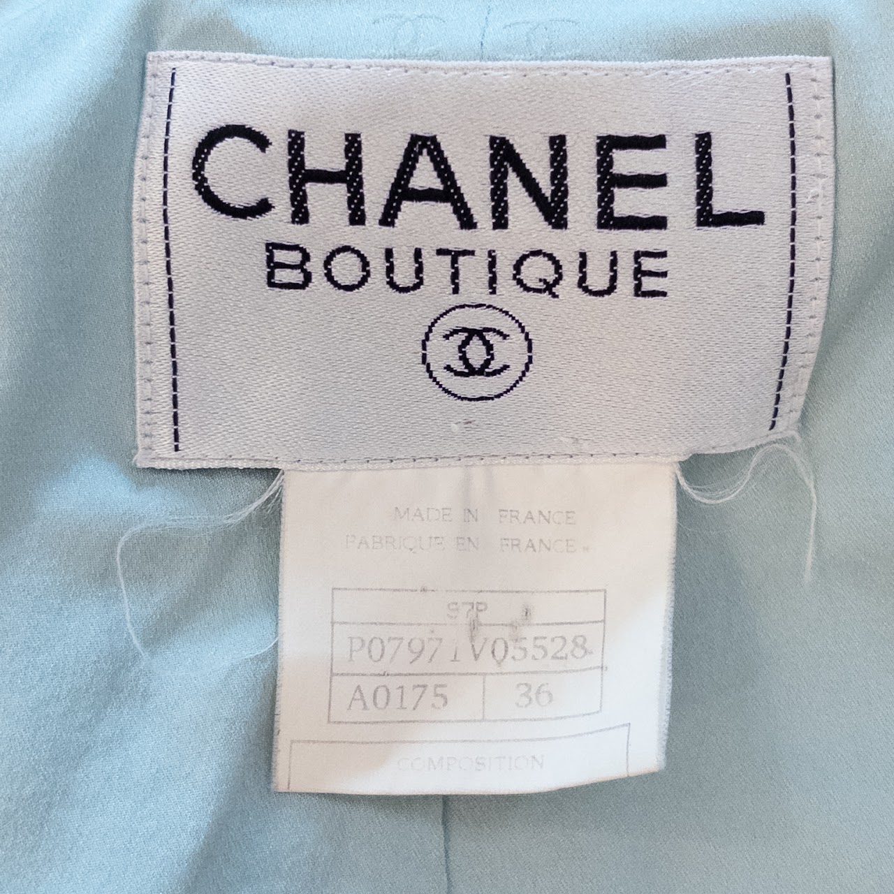 Chanel Boutique Vintage Tweed Jacket