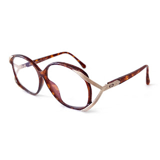 Christian Dior Faux Tortoiseshell Eyeglasses