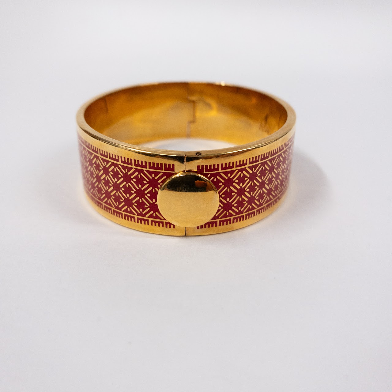 Halcyon Days Wide Enamel Bracelet