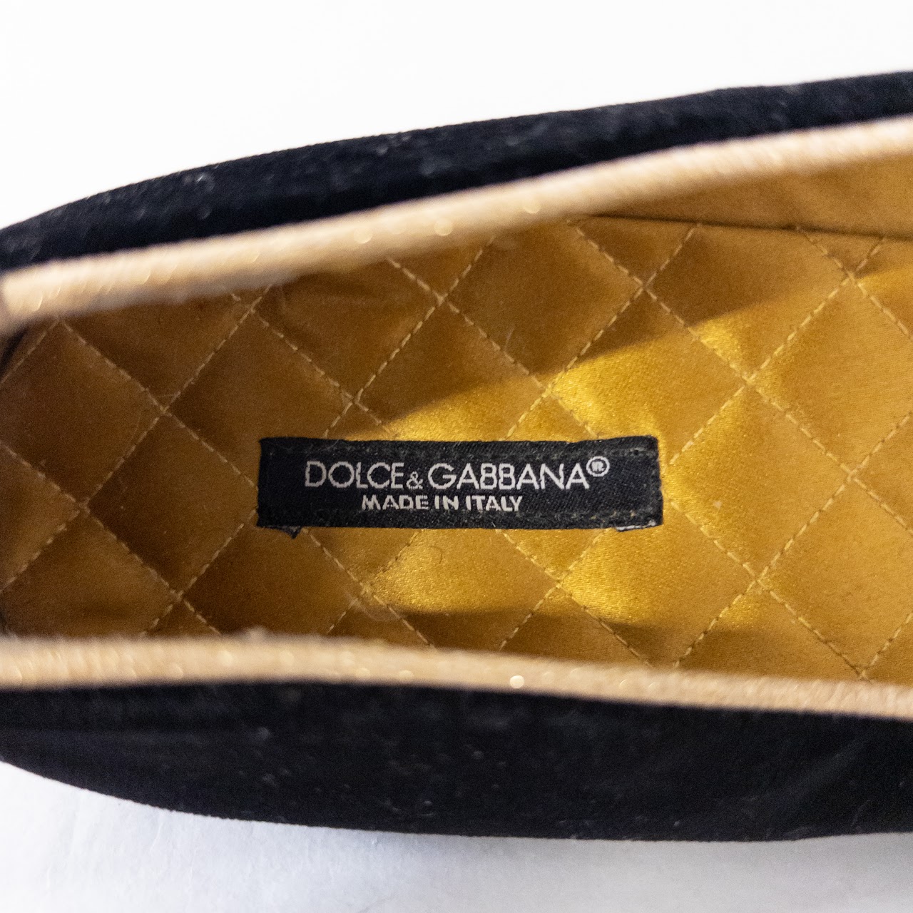 Dolce & Gabbana Velvet Loafers