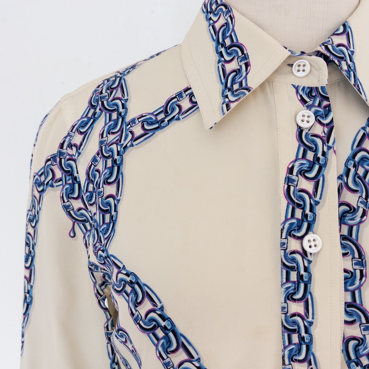 Louis Vuitton Chain Printed Shirt