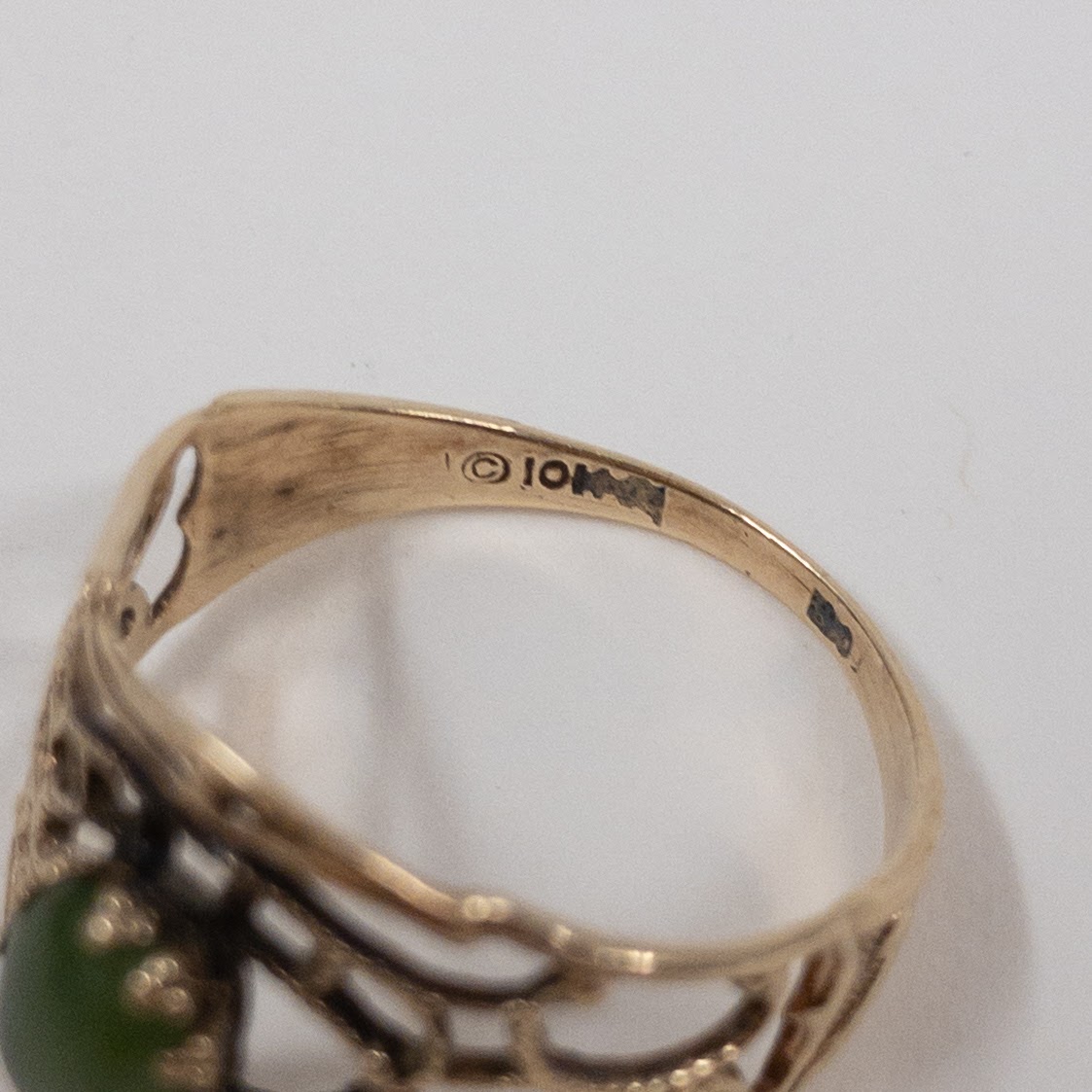 10K Gold Open Design Ring
