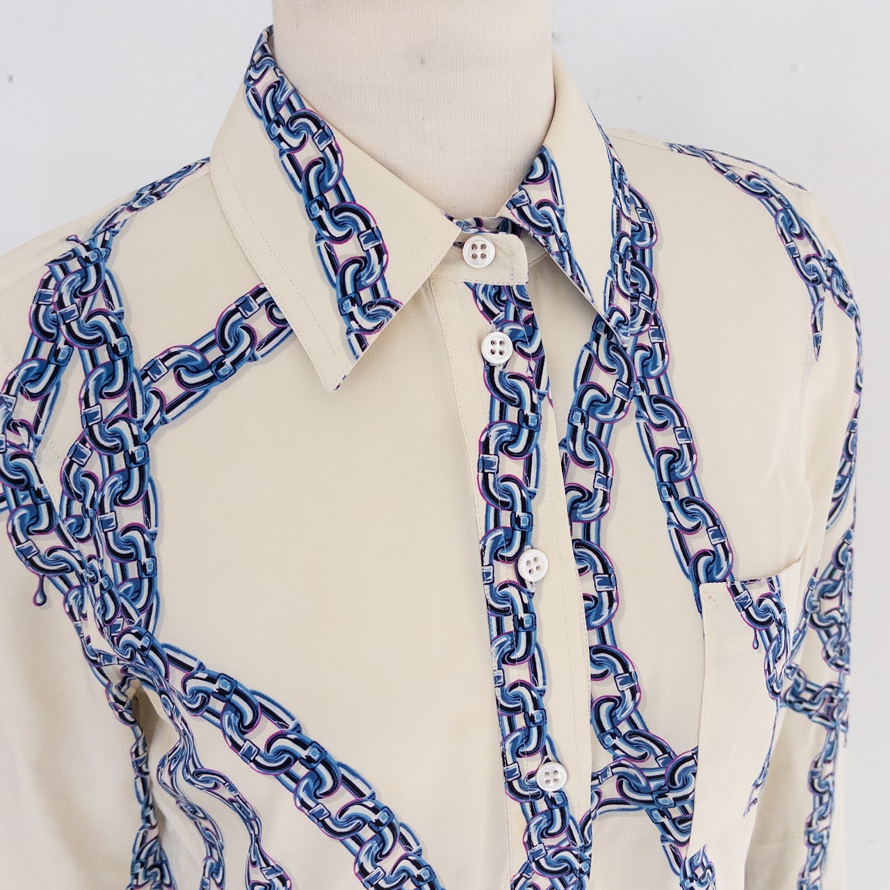 Louis Vuitton Chain Printed Shirt