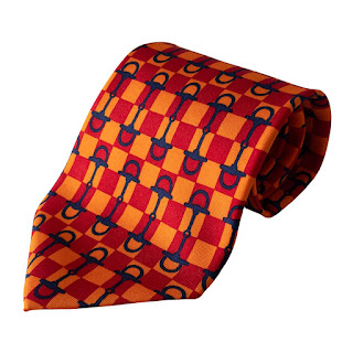 Gucci Checkerboard and Horsebit Silk Necktie