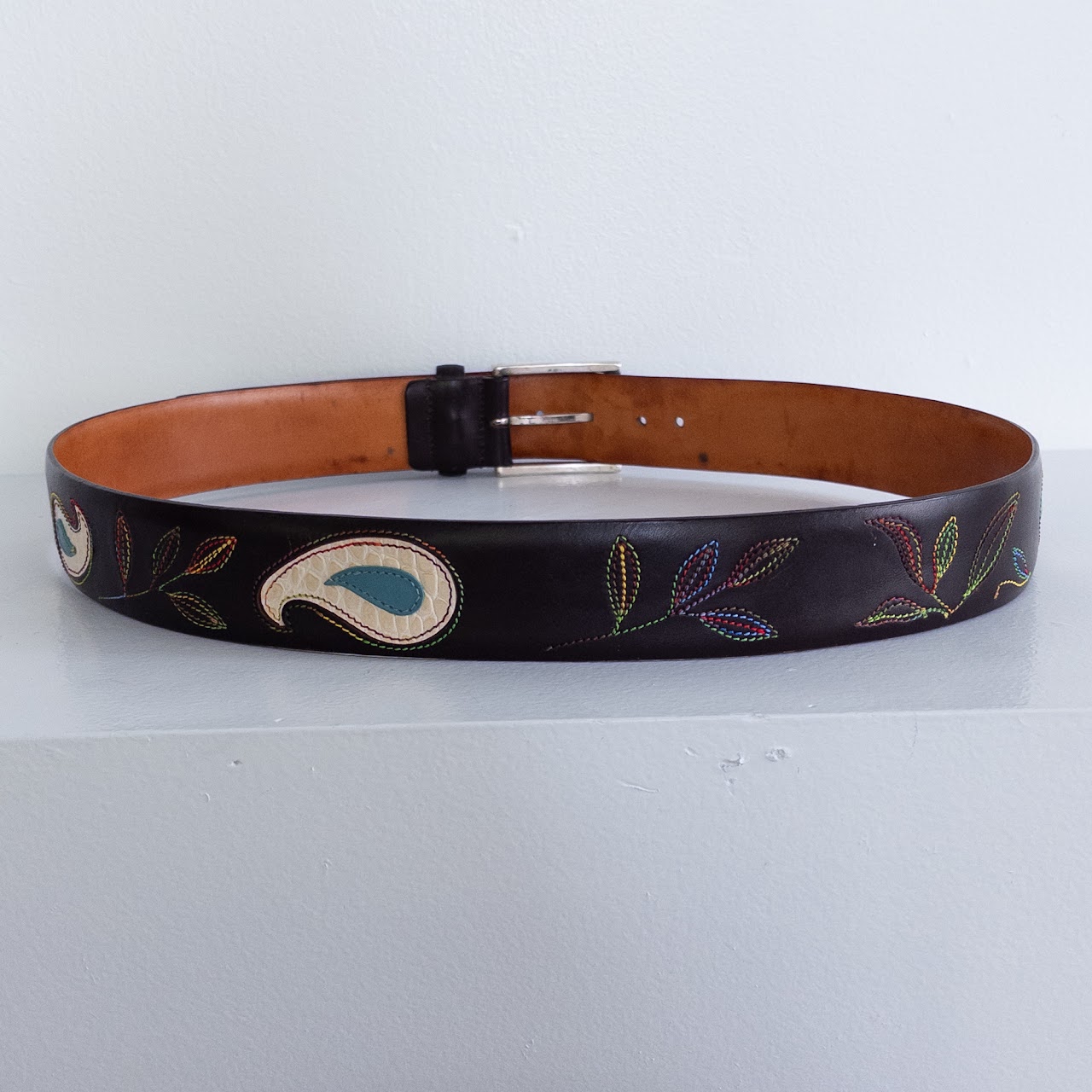 ETRO Milano Folk Art Belt