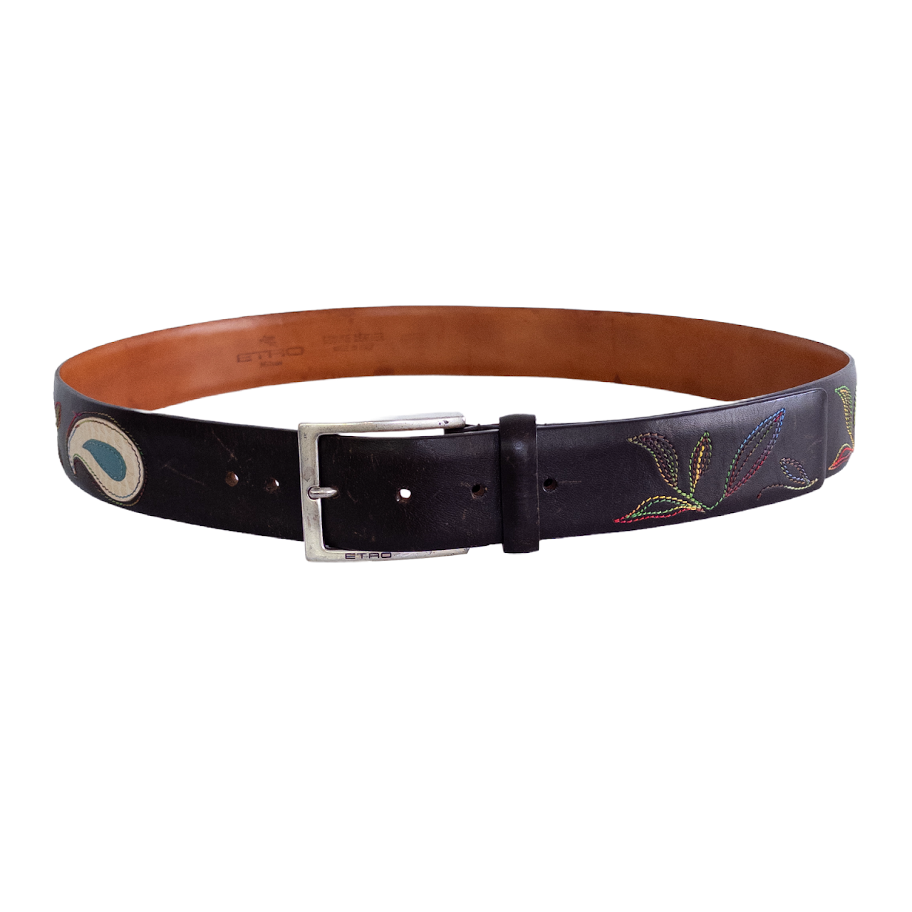 ETRO Milano Folk Art Belt