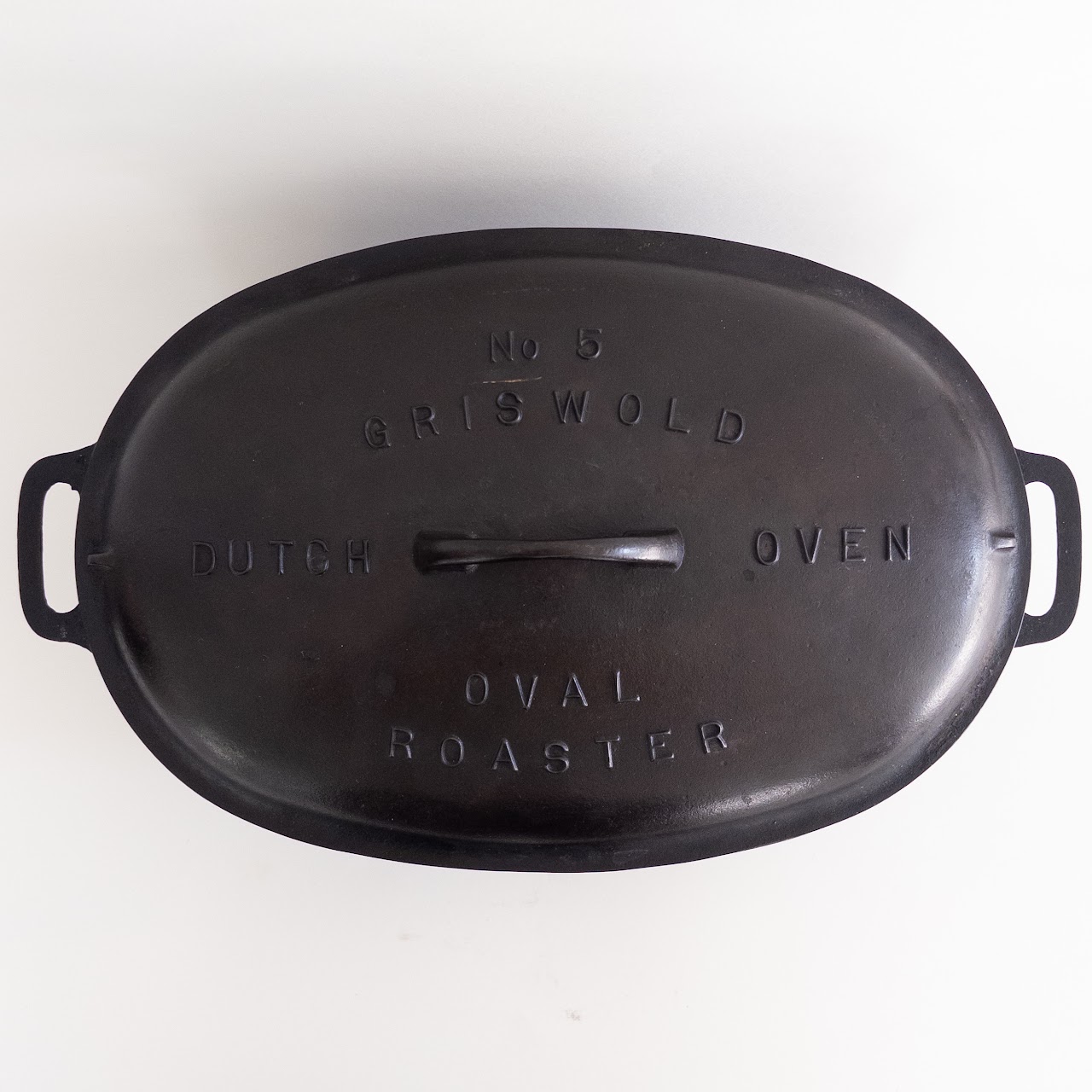 Griswold Number 5 Cast Iron Oval Dutch Oven