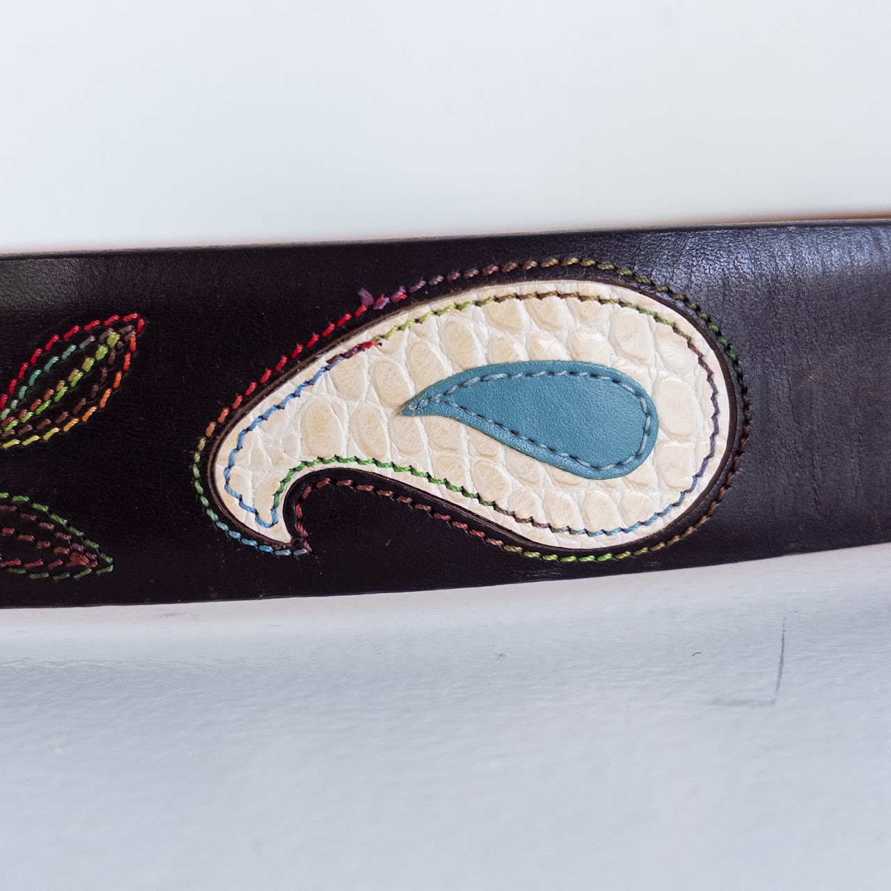 ETRO Milano Folk Art Belt