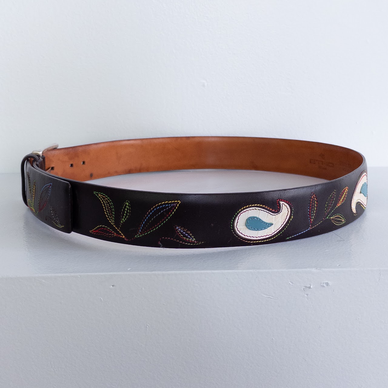 ETRO Milano Folk Art Belt