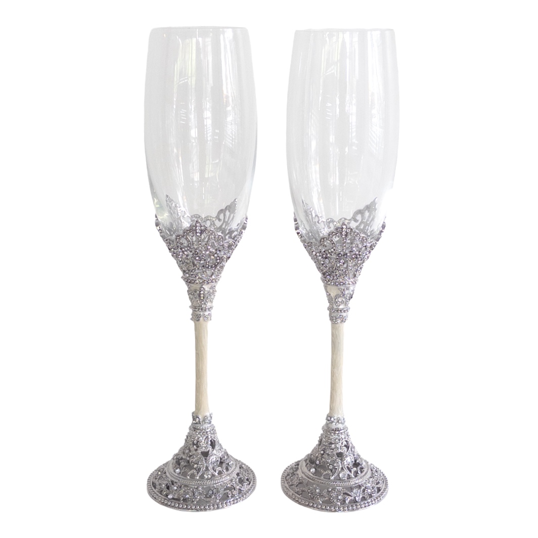 Olivia Riegel Celebration Champagne Flute Pair