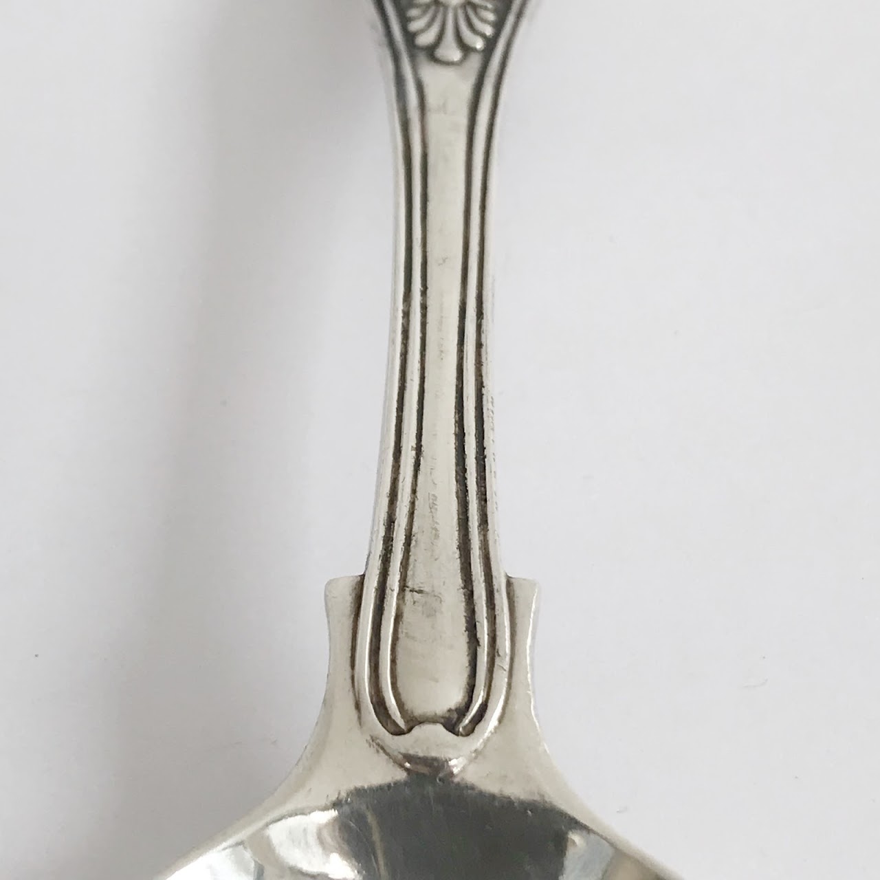 George Adams 19th C. Sterling Silver Soup Spoon Lot