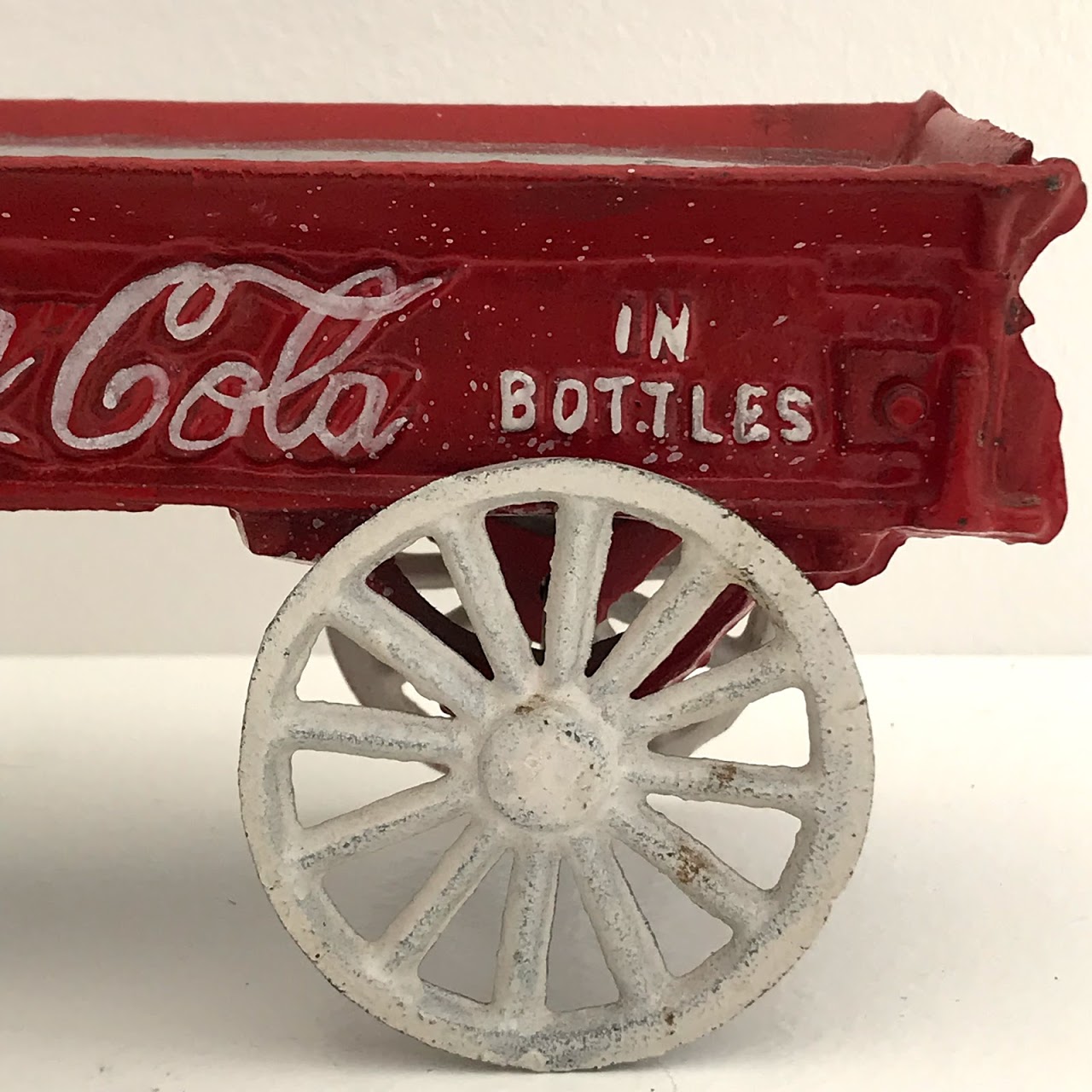 Coca-Cola Cast Iron Horse-Drawn Cart