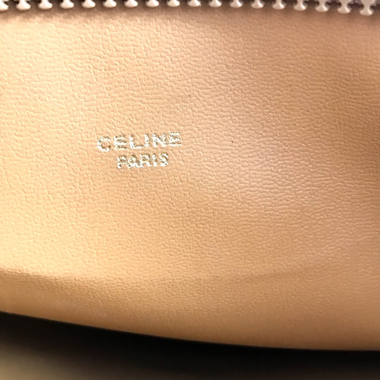 Céline Vintage Logo Pouch