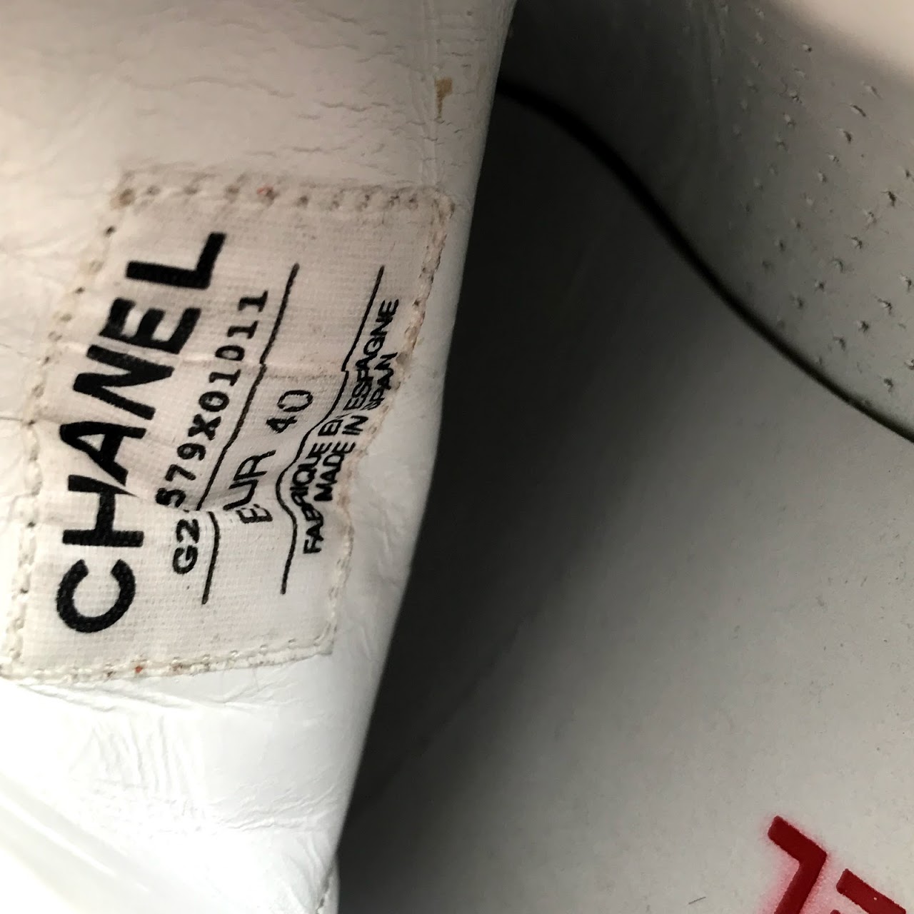Chanel Sport Vintage Lace Up Sneakers