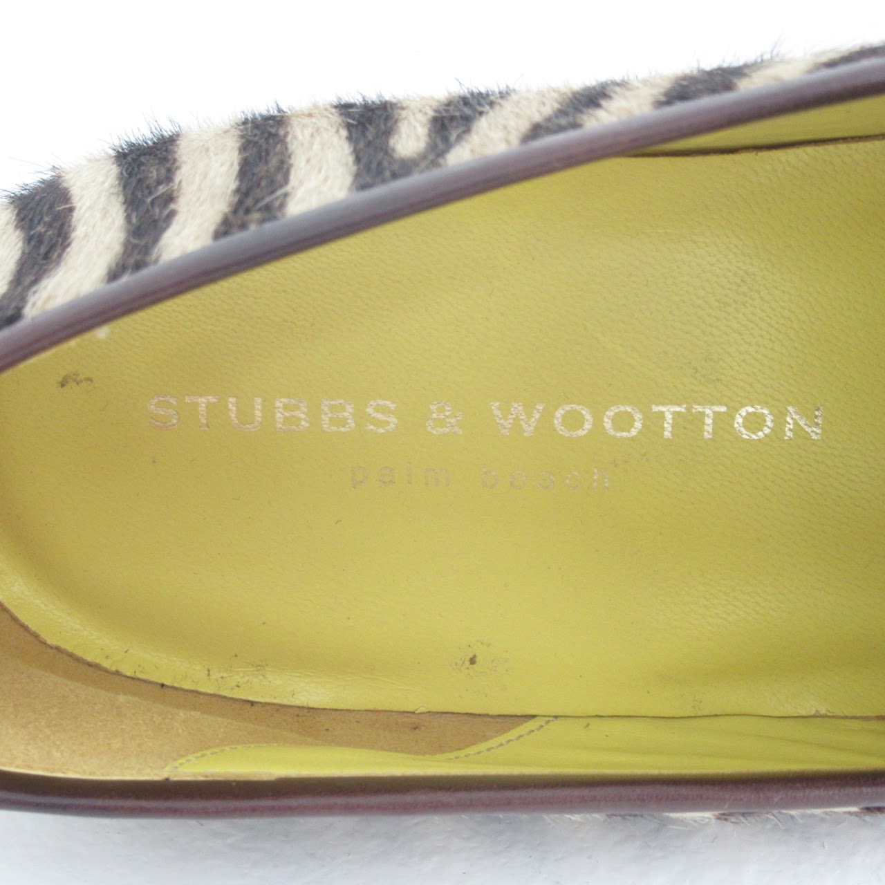 Stubbs & Wootton Zebra Loafers