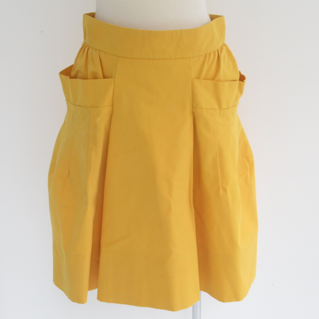 Gucci Yellow Skirt