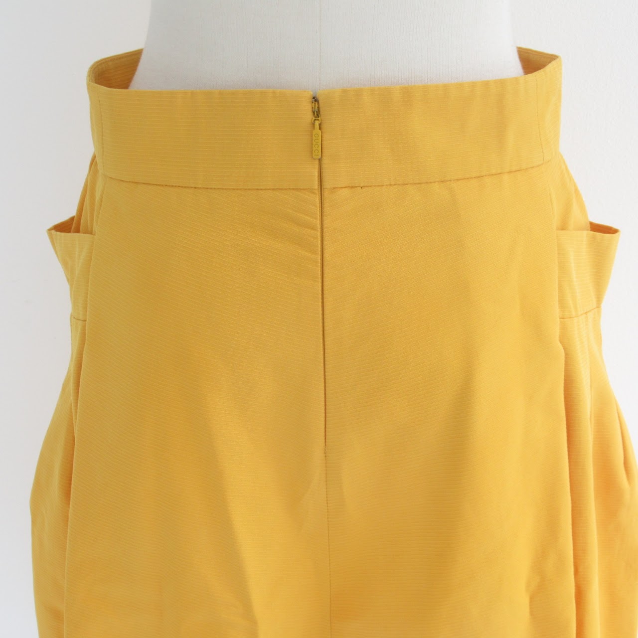 Gucci Yellow Skirt