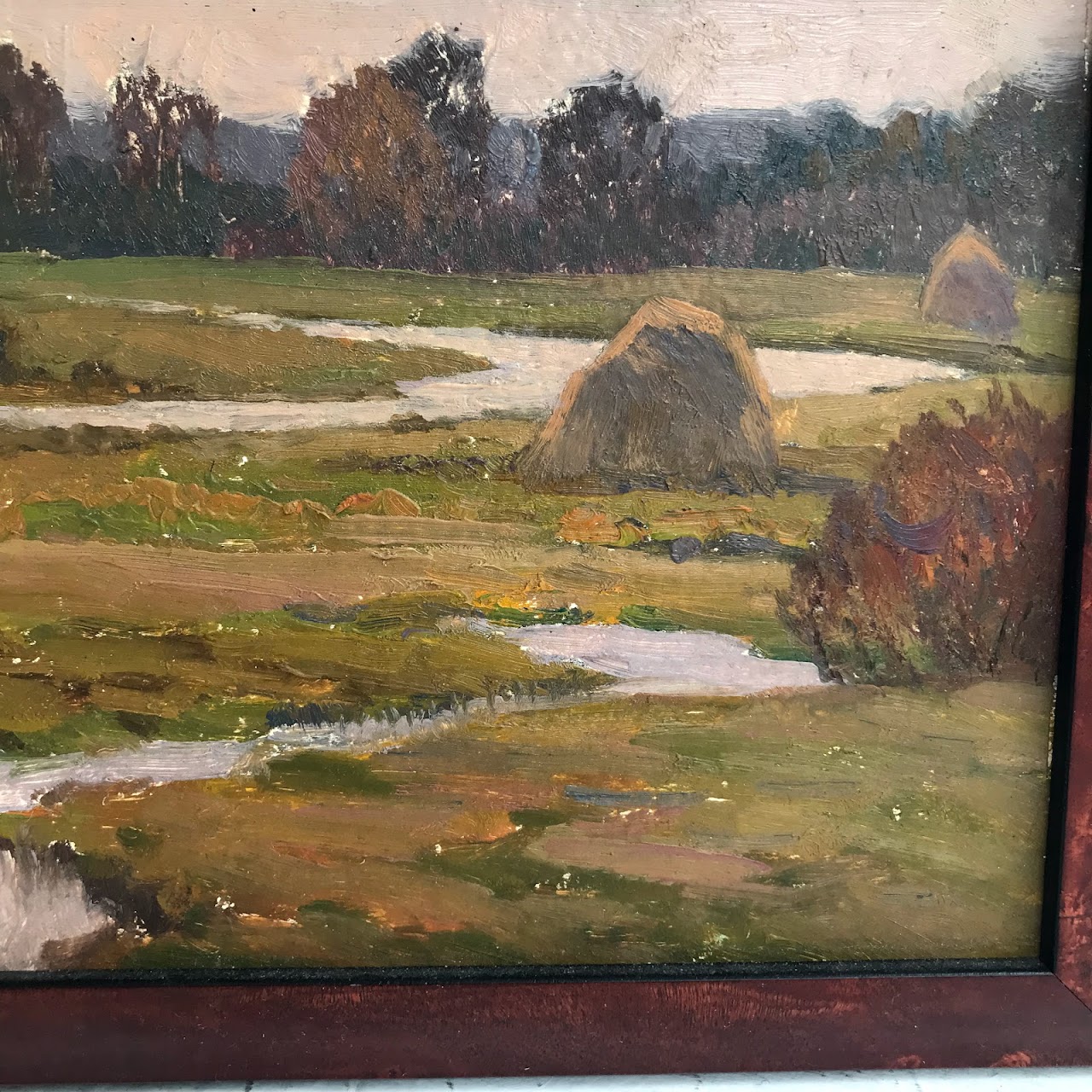 Pastoral Landscape Oil Painting