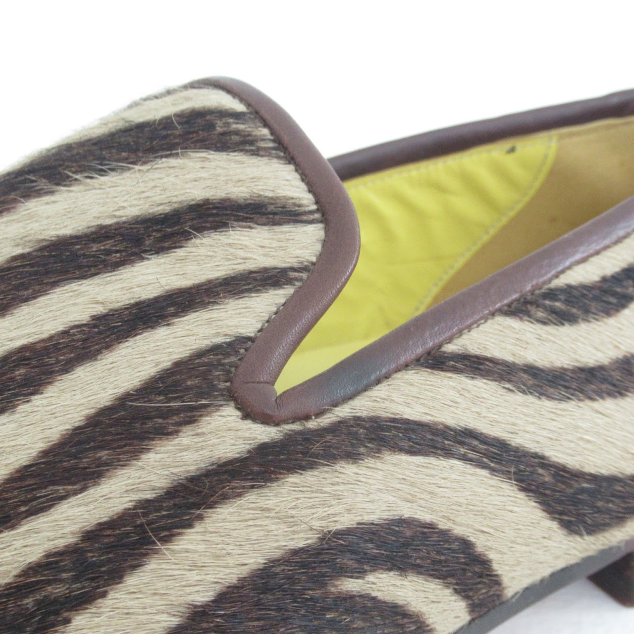 Stubbs & Wootton Zebra Loafers