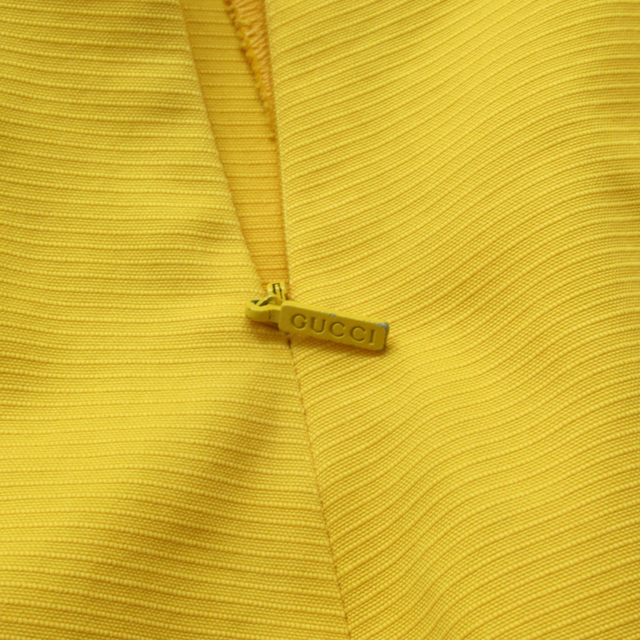 Gucci Yellow Skirt