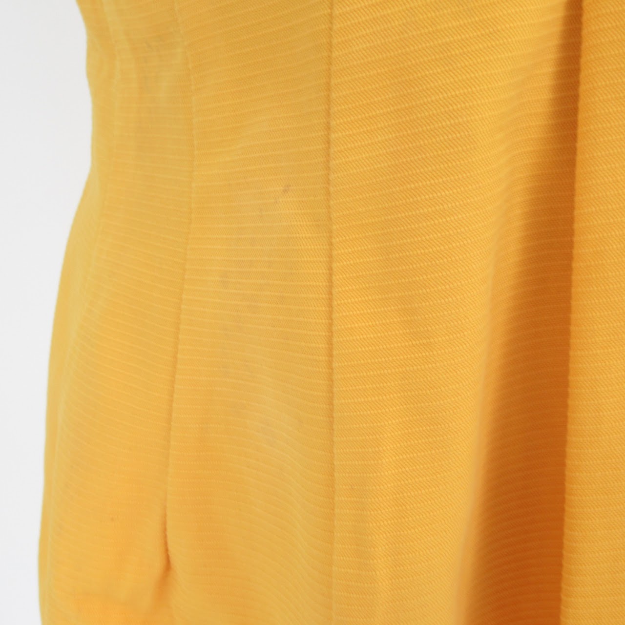 Gucci Yellow Skirt