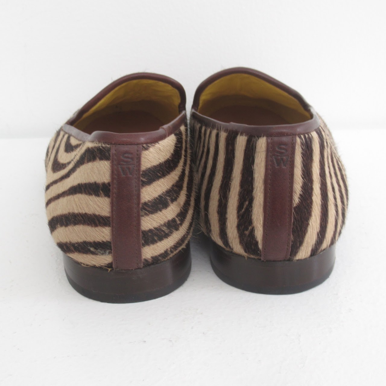 Stubbs & Wootton Zebra Loafers