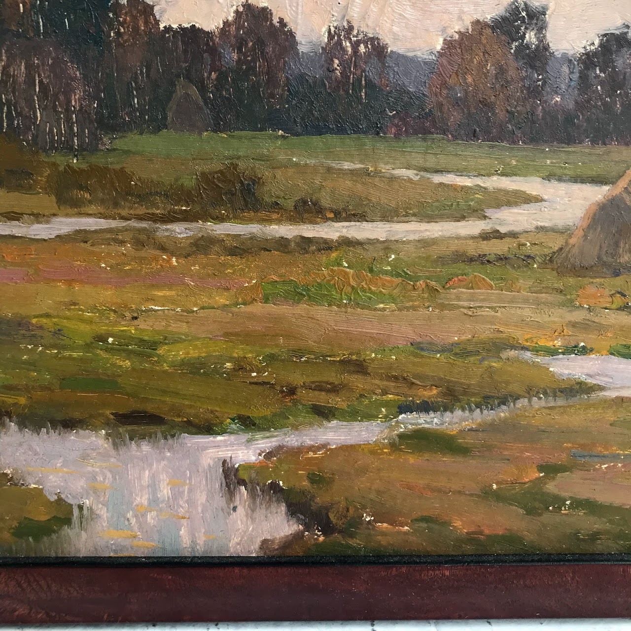 Pastoral Landscape Oil Painting