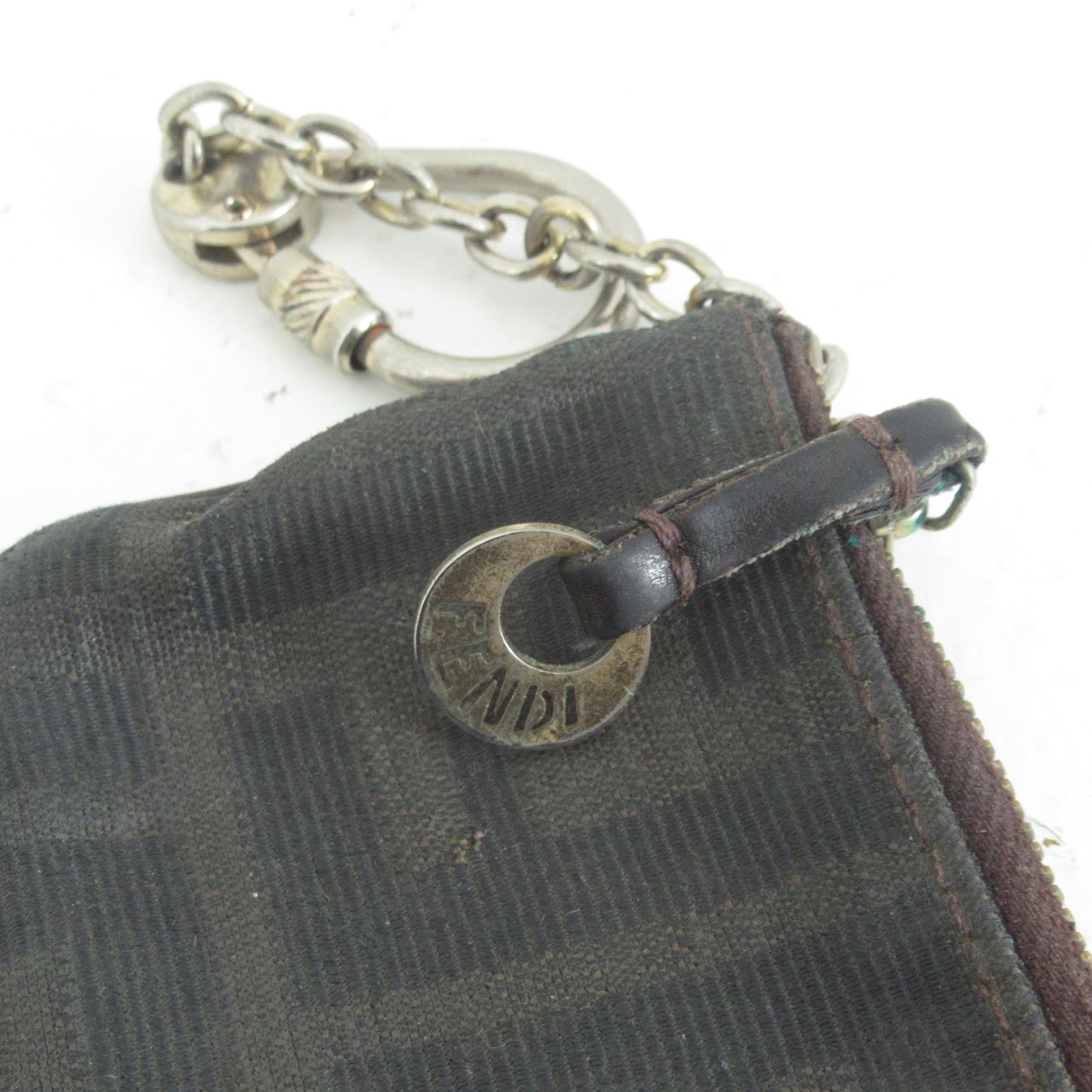 Fendi Vintage Zucca Key Case