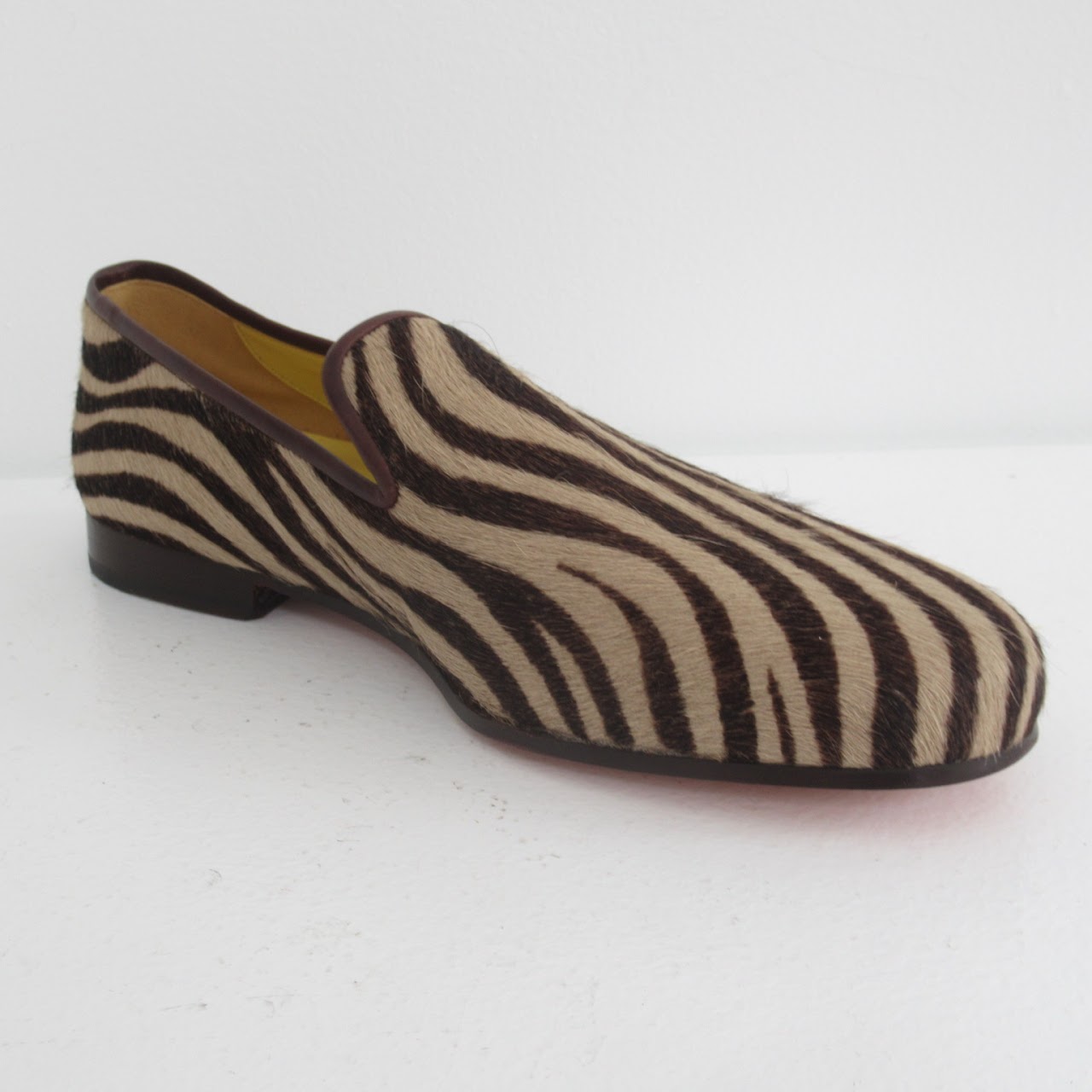 Stubbs & Wootton Zebra Loafers