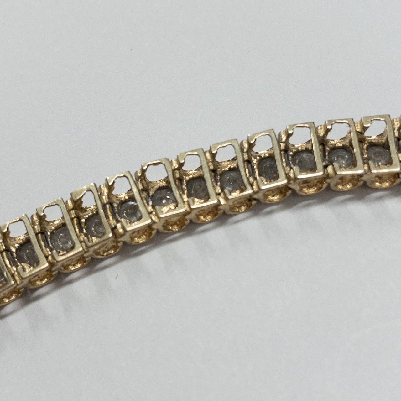 10K Gold & Diamond Bracelet
