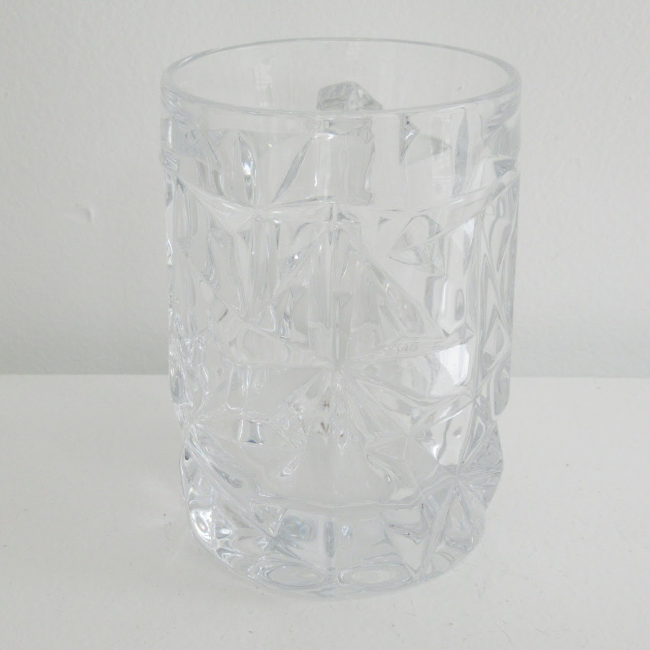 Tiffany & Co. Crystal Rock Cut Beer Mug