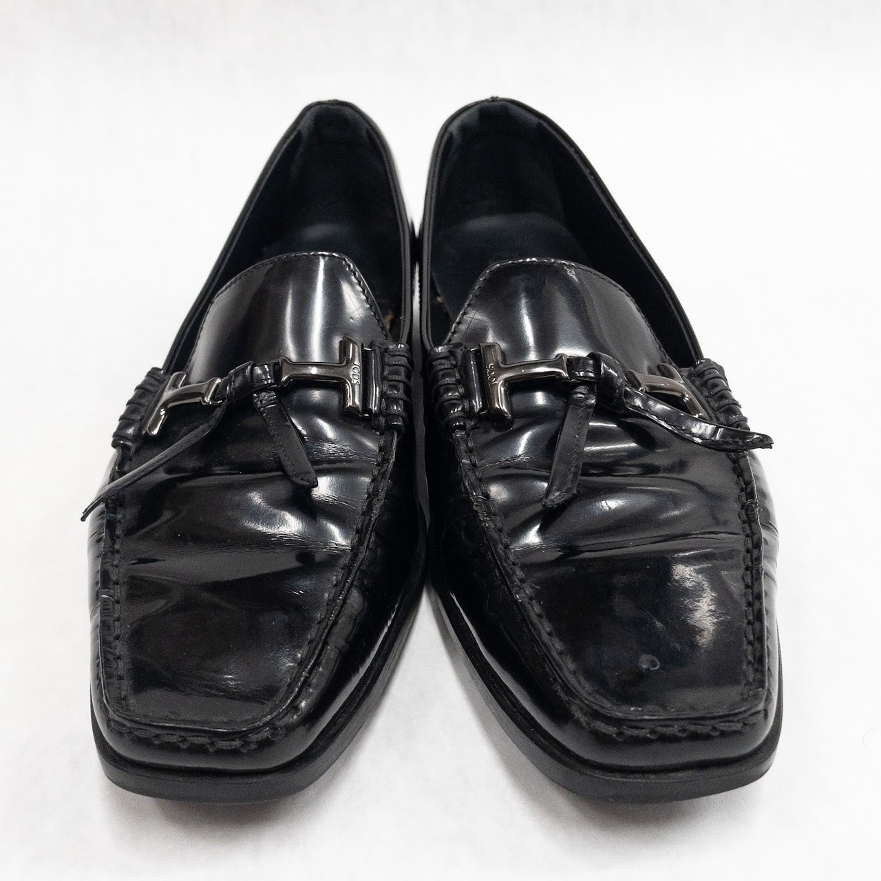 Tod's Patent Leather Loafers