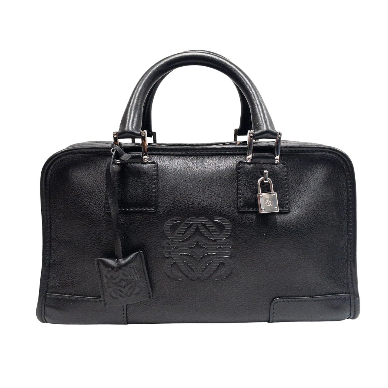 Loewe Leather Square Satchel Handbag