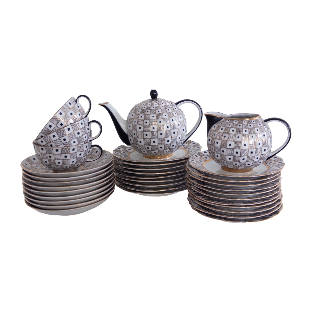 Lomonosov Russian Porcelain Tea Lot