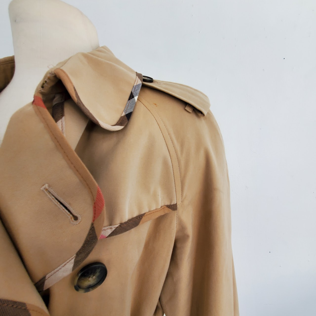 Burberry London Belted Trench Coat