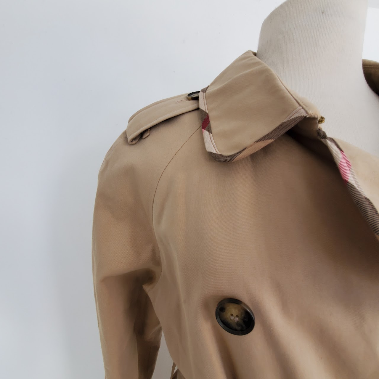 Burberry London Belted Trench Coat