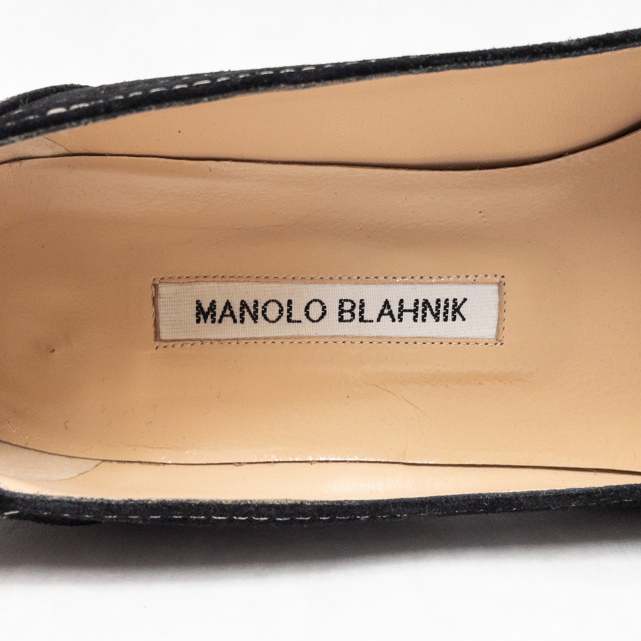 Manolo Blahnik Suede Pumps