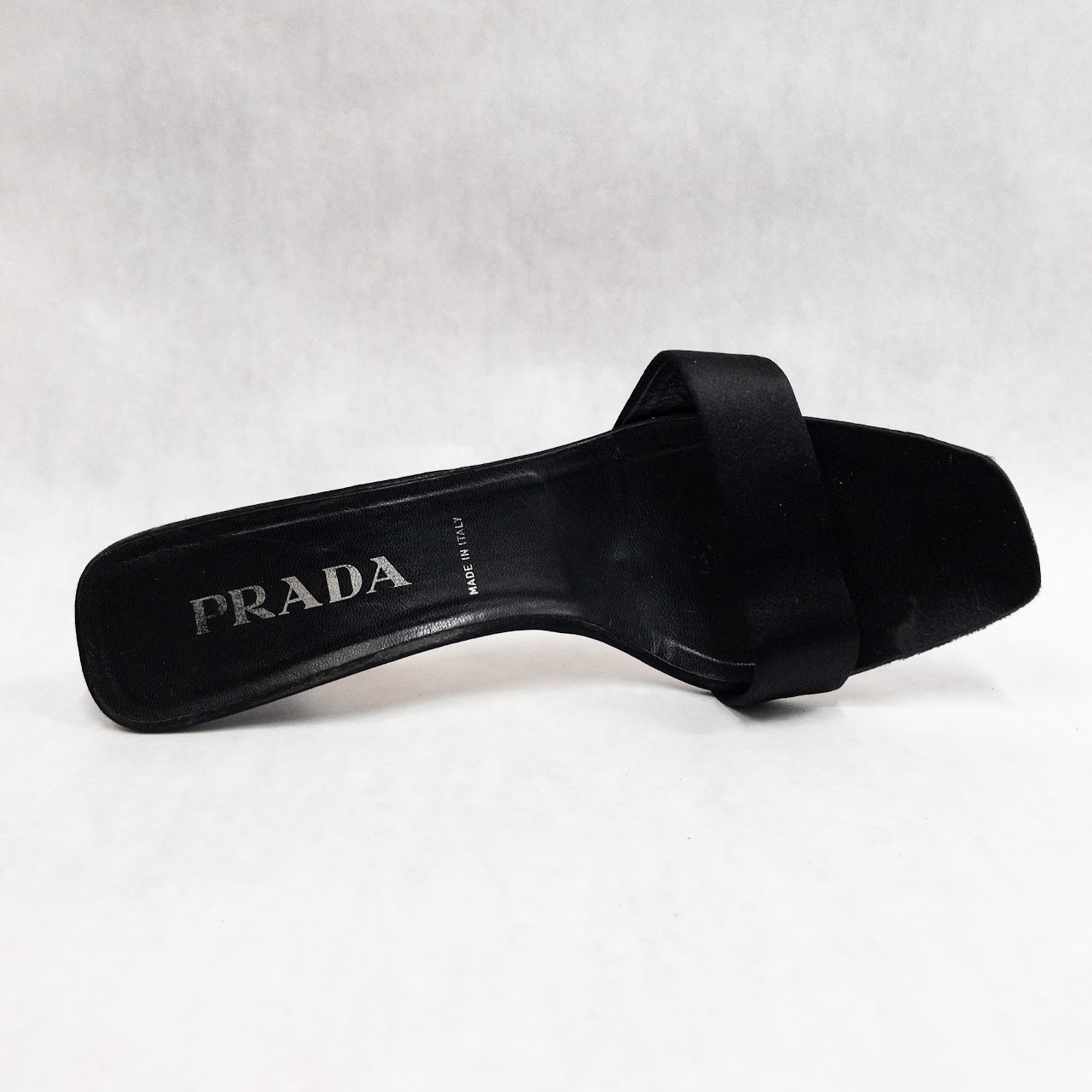 Prada Satin Mules