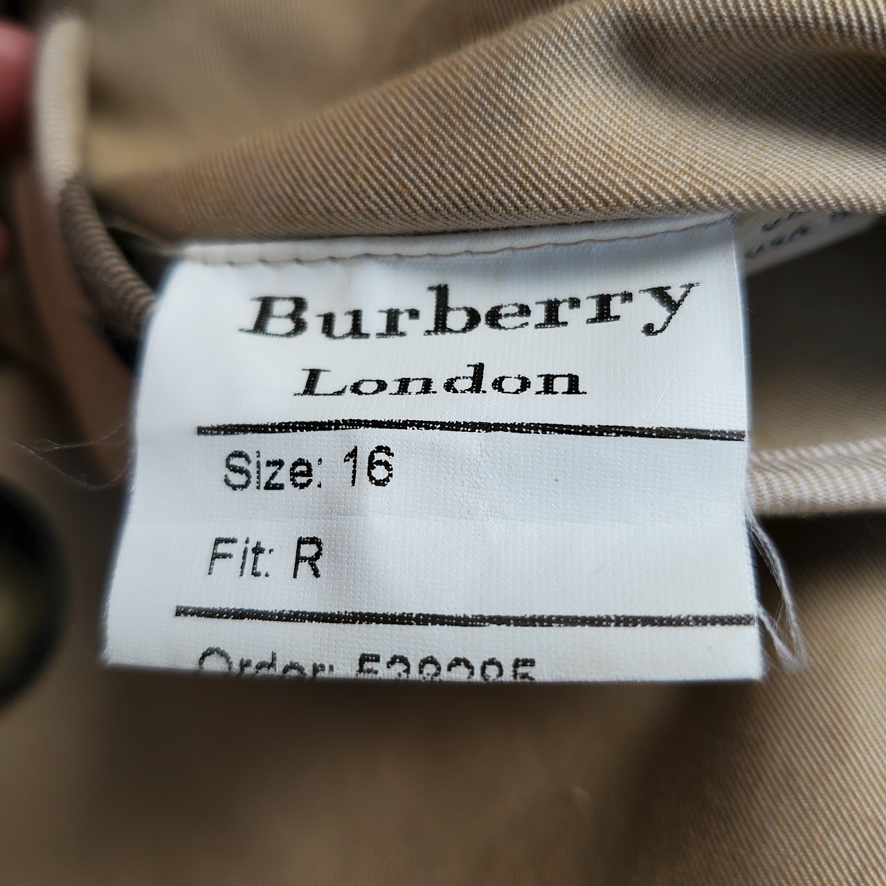 Burberry London Belted Trench Coat