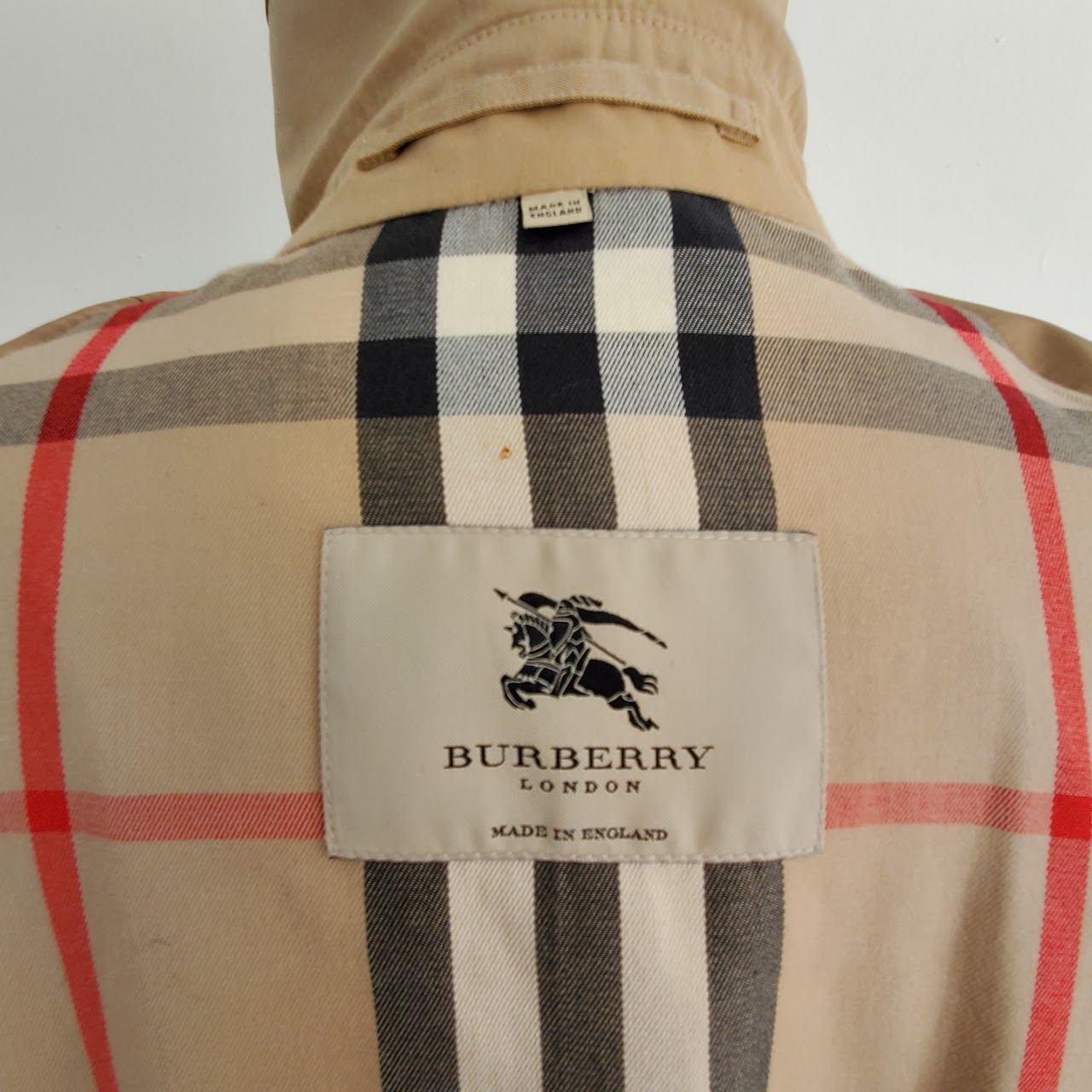 Burberry London Belted Trench Coat