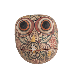 Mexican Folk Art Articulating Jaw Mask