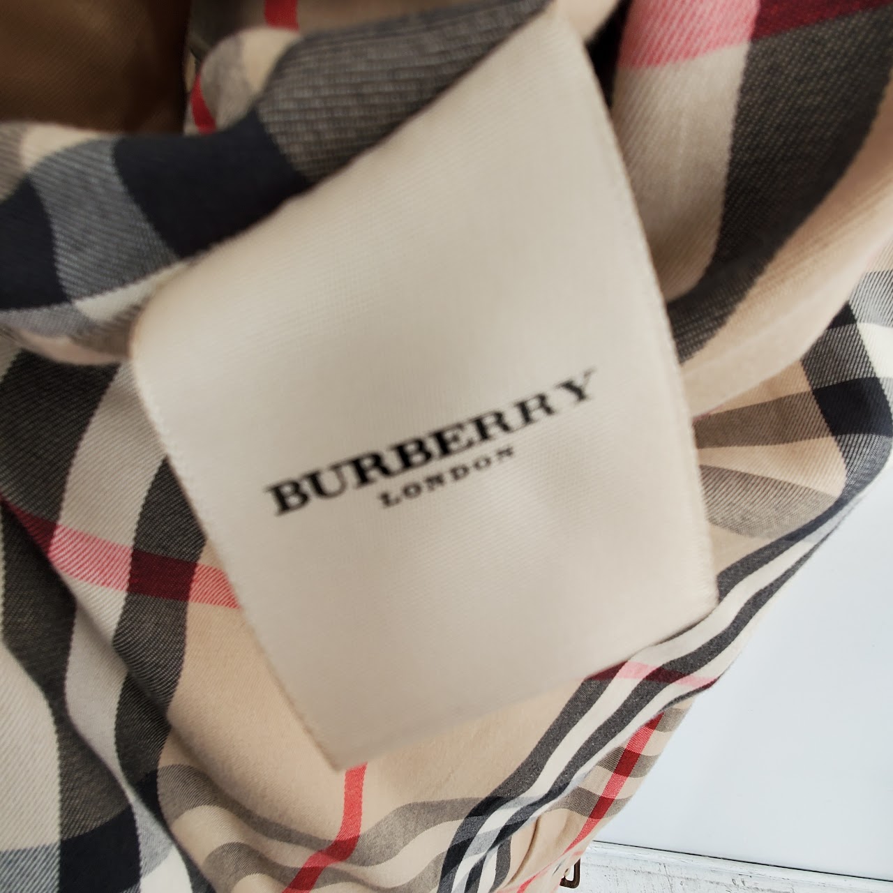 Burberry London Belted Trench Coat