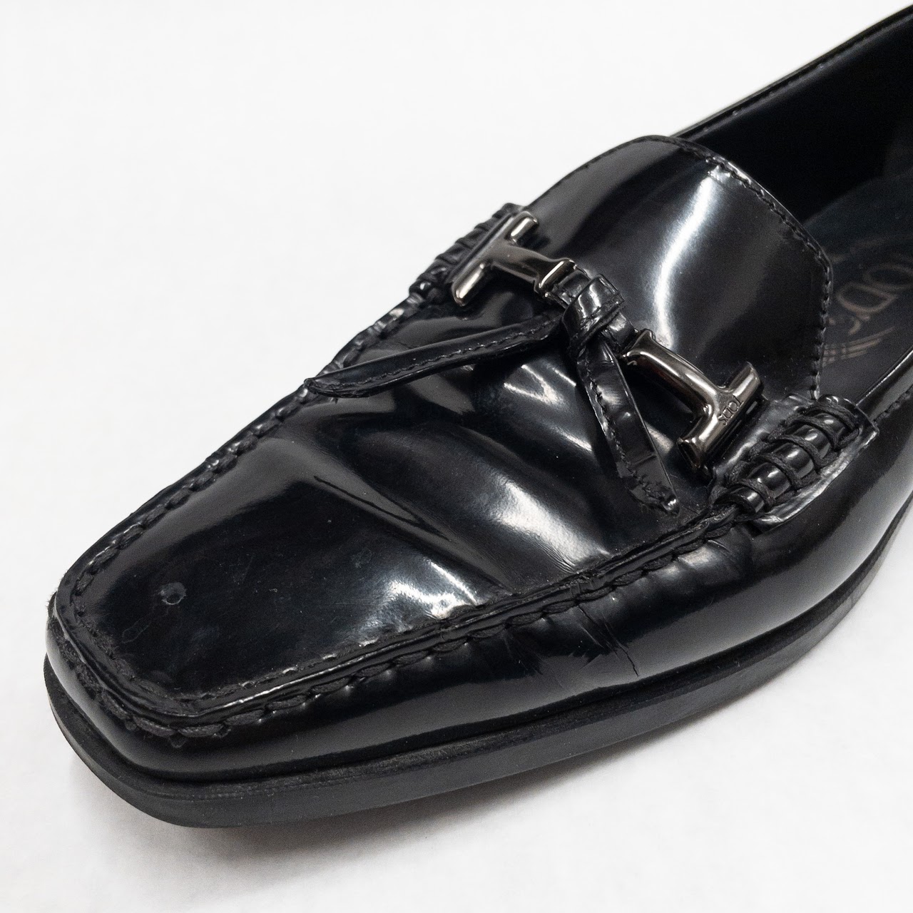 Tod's Patent Leather Loafers