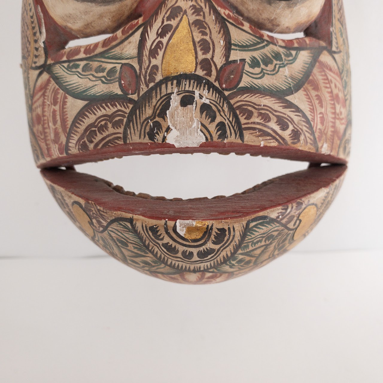 Mexican Folk Art Articulating Jaw Mask