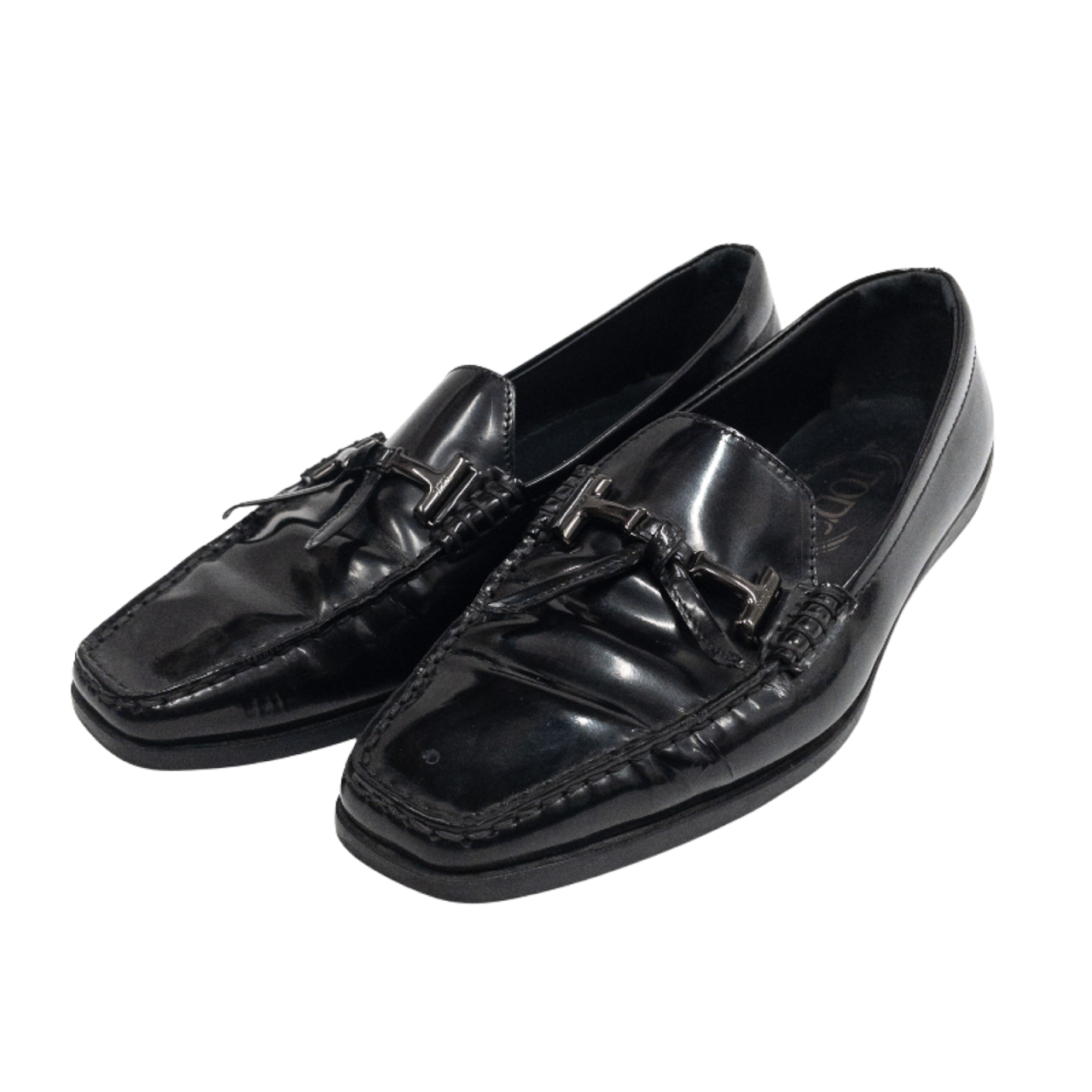 Tod's Patent Leather Loafers